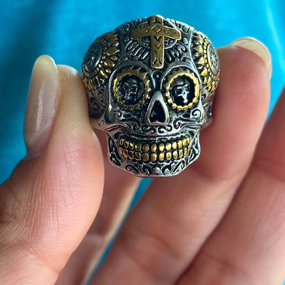NWOT. Ed Hardy Skull Ring “Size 10”. FREE SHIPPING